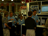 Action on the Exhibition Floor